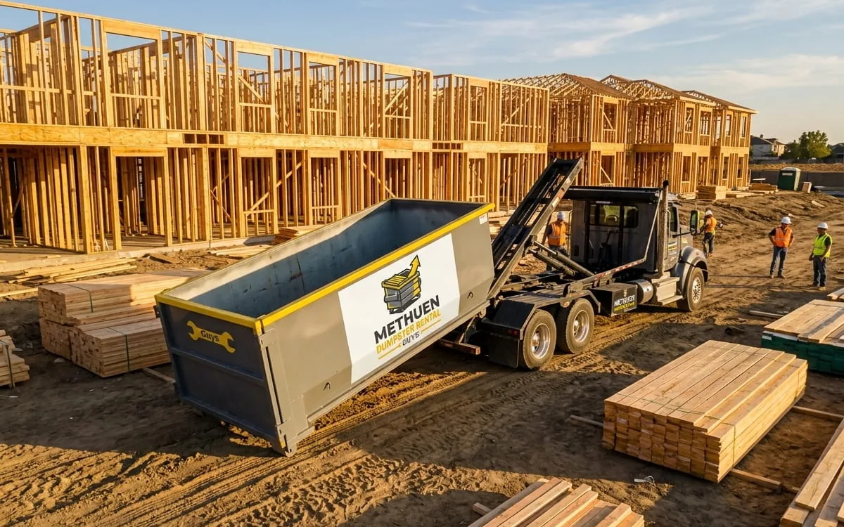 Dumpster rental in Tewksbury MA Roll-off dumpster rental serving Tewksbury, MA
